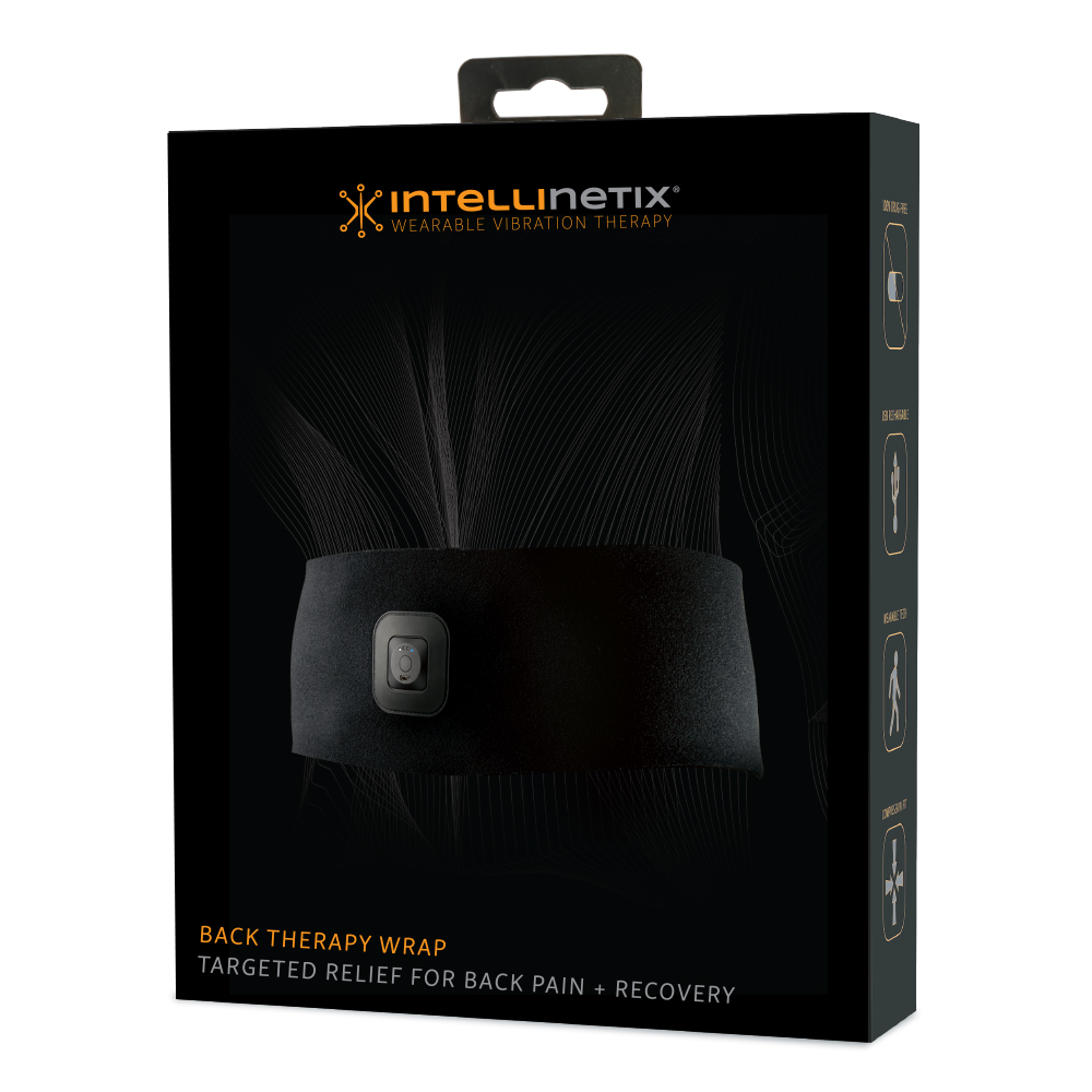 Vibrating Knee/Elbow Therapy Wrap - By Intellinetix Wearable